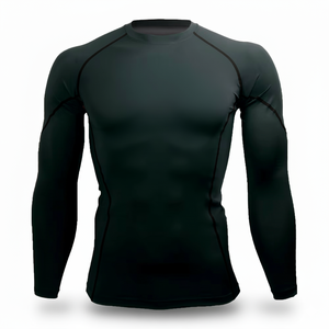 Custom Latest Style Short Sleeve Logo MMA <b>Compression</b> <b>Shirt</b> Sublimated Jiu Jitsu BJJ Rash Guard Anti-UV UPF50+ Polyester/Nylon - Product Image 6