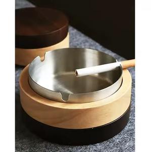 Handmade Wooden <b>Ashtray</b> Perfect Gift for Smokers Elegant Home Office Decoration - Product Image 4