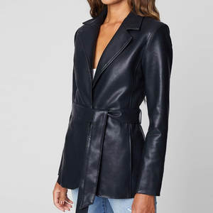 Chaquetas de Cuero para Mujer a Bajo Precio, Nueva Colección de Moda, Chaquetas de Cuero Personalizadas al por Mayor - Product Image 3