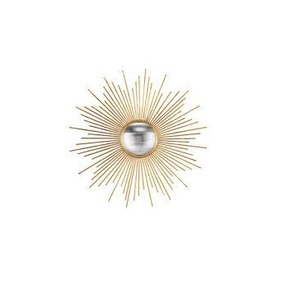 Cadre de miroir de qualité supérieure en acier inoxydable & fer or & noir & argent dans la forme et les tailles personnalisées pour la décoration intérieure. - Product Image 6