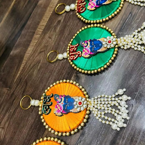 Shubh y Labh hechos a mano indios para la decoración de Diwali de moda Decoración única para el hogar del proveedor indio - Product Image 1