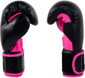 ถุงมือชกมวยหนัง PU สำหรับมวยไทยถุงมือชกมวยแบบออกแบบโลโก้ได้ตามต้องการ - Product Image 3