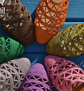 รองเท้าแตะราฟเฟอร์สำหรับผู้หญิงจากธรรมชาติ - Product Image 1