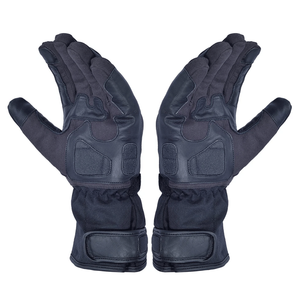 Men's Waterproof Leather Motorbike Racing Gloves Unisex Winter Bikers Black Gloves Motorcycle Auto Racing Wear - Product Image 4