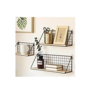 ชั้นวางติดผนังทำจากไม้และสินค้าสำหรับร้านบูติกทำเอง - Product Image 1