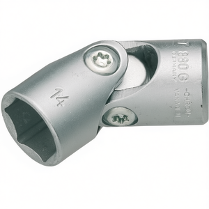 เฮเซ็ท 3/8'' ซ็อกเก็ตข้อต่ออเนกประสงค์ 6 จุด รูปหกเหลี่ยม พร้อมบานพับสี่เหลี่ยมและโปรไฟล์แรงยึดเกาะ - Product Image 3