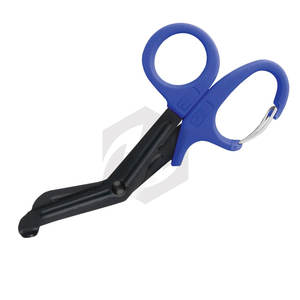 Ciseaux de traumatologie de qualité supérieure de 7.5 pouces finition au fluorure enduit noir robuste ciseaux d'instruments médicaux manuels pour infirmières EMT MOL - Product Image 6