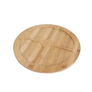 Serveur Susan paresseux en bois de taille personnalisée à un niveau plaque de chargeur de vente chaude de haute qualité fiable pour le cadeau de retour à vendre - Product Image 6