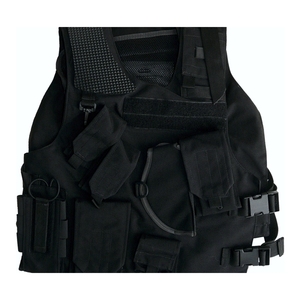 Gilet Tactique OEM en Gros Noir Vert Olive Logo Personnalisé Tailles Variées Porte-Munitions Cordura 800 Deniers Boucles Incassables Marque EBC PK - Product Image 1