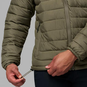 Veste matelassée zippée de haute qualité pour homme, vêtement décontracté, design surdimensionné personnalisé, usage quotidien, veste à capuche simple avec fermeture éclair, 2026 - Product Image 6