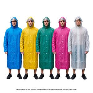 Impermeable Infantil con Dibujos Animados, Resistente a la Lluvia, Multicolor Azul Amarillo Verde Fucsia Transparente, Chubasquero Premium Unisex - Product Image 2