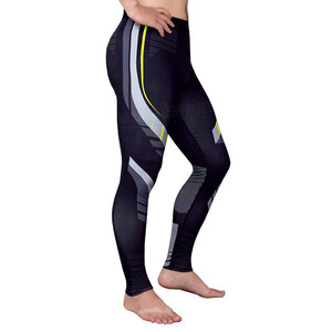 Men's Customizable <b>Polyester</b> Compression Pants Stretchable Gym & Yoga Runners <b>Leggings</b> Design Your Own Yoga <b>Leggings</b> - Product Image 6