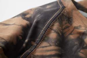 T-shirt formel unisexe en tissu Oxford 100% coton, écologique, col rond, long et allongé - Product Image 3