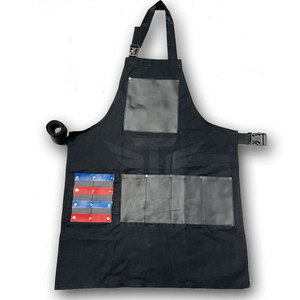 Breathable Lightweight Fabric Barber <b>Aprons</b> Comfortable Wear Custom Design Barber <b>Aprons</b> For Online Sale - Product Image 2
