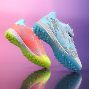 Nuevas zapatillas de fútbol para niños, modelo Messi Falcon, con tacos para césped artificial, para entrenamiento, para niños y niñas. - Product Image 3