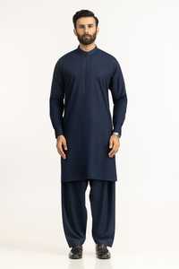 Fresh Arrivals Multi Color Casual Plus Size <b>Men's</b> Shalwar Kameez Sets Polyester/Cotton Made Plain Kurta Pajama Dress - Product Image 5