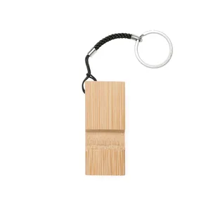 Support de téléphone portable en bambou personnalisé, résistant à la poussière, support stationnaire pour gadgets - Product Image 1