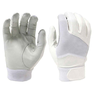 Guantes de Bateo de Béisbol Profesionales de Cuero Antideslizantes Transpirables Ambidiestros de Secado Rápido Materiales Personalizados Disponibles en Todos los Tamaños - Product Image 1