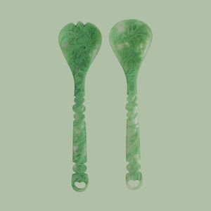 Good Quality Handcrafted Resin Fork <b>Spoon</b> Highly Polished High Demand Utensils Kitchen <b>Serving</b> Custom Logo Indian Factory Price - Product Image 4