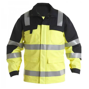 Veste de sécurité pour la construction, tissu de qualité supérieure pour la protection sur site, veste de sécurité haute visibilité, tissu haute visibilité pour les travailleurs d'urgence - Product Image 5