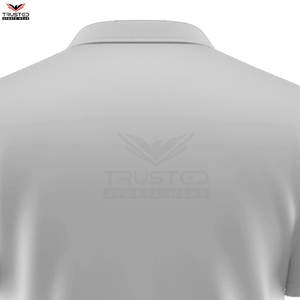 Diseño por encargo Precio más vendido Hombres de punto sólido para camisas Secado rápido Cómodo y transpirable - Product Image 6