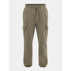 Fournisseur bangladais de pantalons de sport et pantalons de yoga de couleur unie pour hommes Pantalons de grande taille de qualité supérieure au design personnalisé pour hommes - Product Image 4