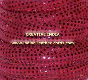 สายหนังแท้พร้อมตะเข็บลายเมล็ดพืชสำเร็จรูปสำหรับเครื่องประดับ DIY เข็มขัดกระเป๋าถือ-งานฝีมือใช้ - Product Image 3