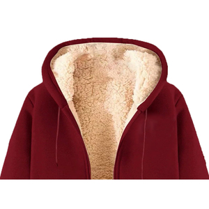 Vestido Sudadera de Forro Polar Personalizado para Mujer, 100% Algodón, Transpirable, Resistente al Viento, Ecológico, Diseño Bordado en Relieve en la Parte Delantera - Product Image 4