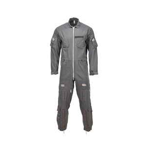 Traje de Vuelo Ignífugo de Manga Larga para Hombre de Buena Calidad, Overol de Algodón, Lino y Poliéster Estampado Resistente al Fuego - Product Image 5