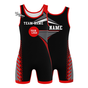 Singlet de Lucha Libre para Hombre de Alta Calidad, Uniforme de Lucha Libre Personalizado al por Mayor, Singlet de Lucha Libre para Hombre - Product Image 1