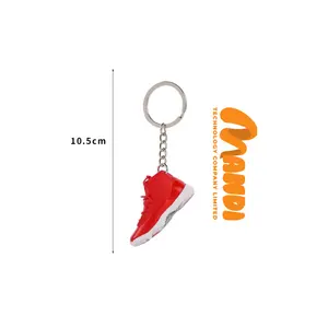 Sneaker Shoe Keychain Cheap Price Waterproof Decals Used As A Gift 3D Motion Custom Packing Made In Vietnam