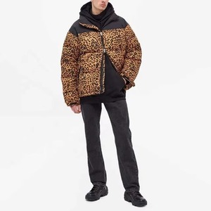 Veste matelassée décontractée pour homme à sublimation, respirante, à capuche, fermeture éclair intégrale, manches longues, chaude, streetwear, veste matelassée d'hiver - Product Image 4