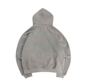 Suéter lavado bordado personalizado Sun Faded Hoodie algodón pesado 420 Gsm Drop Shoulder Vintage Acid Wash Men Hoodie - Product Image 3
