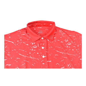 เสื้อกอล์ฟผู้ชาย 6 สี ยี่ห้อแฮนดี สีแดง/ขาว ผลิตจากโพลีเอสเตอร์ 100% ถักทอแบบแห้งเร็ว - Product Image 4