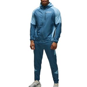 Conjunto de Sudadera con Capucha y Pantalones de Chándal de Forro Polar para Hombre, Estilo Urbano, Dos Piezas, Invierno, Venta al por Mayor 2026 - Product Image 1