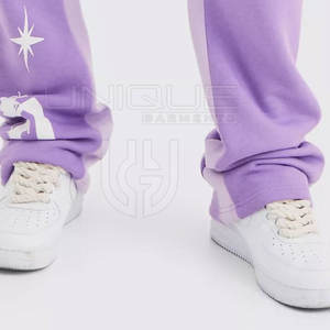 Hecho en el mejor material Nueva moda Puff Impresión Chándal Conjunto Slim Fit Nuevo diseño Chándal hecho a medida - Product Image 6