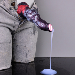 NNSX Dildo suprulate simpul besar stimulasi g-spot untuk wanita pria <span class=keywords><strong>Penis</strong></span> anjing realistis Masturbator <span class=keywords><strong>Vagina</strong></span> penyumbat Anal - Product Image 5