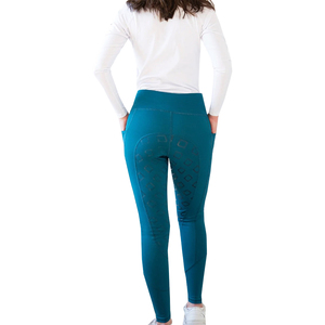 2025 Full Seat Women's Horse Riding Pants Silicone Grip Riding <b>Tights</b> With Double Pockets Equestrian Breeches Jodhpur & Breeches - Product Image 1