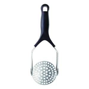 Ergonomic Durable Stainless Steel Manual Kitchen Tool 1 Pc Silver Potato & Vegetable Masher for Cooking Pav Bhaji - Product Image 4