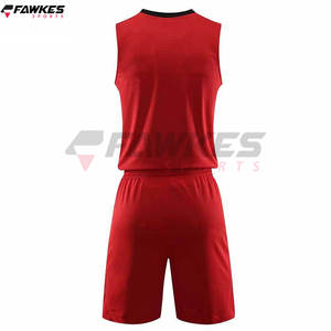 Vêtements de sport Produit de qualité supérieure Uniformes design sans manches à col rond Ensemble d'uniformes de basket-ball - Product Image 4