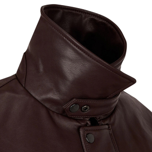 High Quality New Design <b>Leather</b> Made Waterproof Genuine <b>Leather</b> Factory Made New Arrival Reasonable Price New <b>Men</b> <b>Leather</b> <b>Jacket</b> - Product Image 3