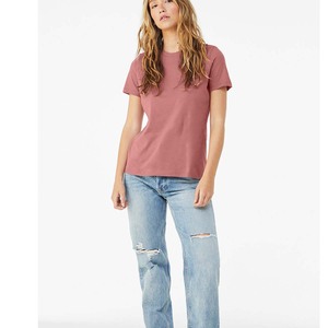 Camiseta de Manga Larga con Cuello Redondo para Mujer, Camiseta Larga Personalizada de Alta Calidad - Product Image 4