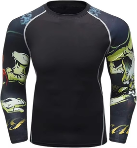 New 3D Muay Thai <b>Printed</b> T Shirt BJJ MMA Graphic T-shirts for Men Kid Fashion Cool Hip Hop Gym Short Sleeves Sports Clothing Top - Product Image 3
