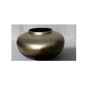 Nouveau Pot de fleur Design pour la décoration de fête de mariage à bas prix Vases de fleurs en métal avec plaqué or pour la décoration de la maison - Product Image 3