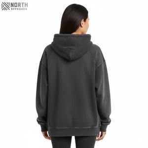 Top mode hommes 100% coton pull soleil fondu à capuche thermique hiver polaire avec motif imprimé haute qualité bas prix sweats à capuche - Product Image 2