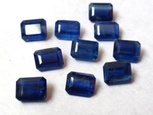 Octágono de cianita natural 3x5mm corte facetado excelente calidad-piedra preciosa de calidad superior de cianita suelta - Product Image 6