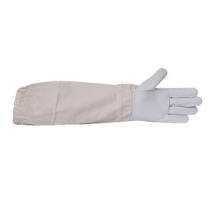 Wholesale Safety Equipment Beekeeping <b>Gloves</b> Goat Skin Leather With 3 Layered <b>Mesh</b> Fabric Sting Proof <b>Gloves</b> For Beekeepers - Product Image 4