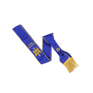Ceinture en satin durable avec un design élégant pour le défilé ou la cérémonie Ceinture uniforme formelle avec tissu en satin lisse - Product Image 6