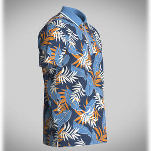 Venta al por mayor superventas sublimación Polo Camiseta de manga corta transpirable hombres Polo sublimación camiseta en precio al por mayor - Product Image 2