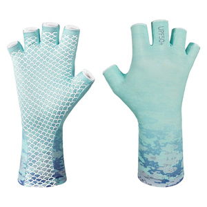 Guantes de Pesca de Alta Adherencia con Protección UV Personalizada y Revestimiento Antideslizante para Pescadores Profesionales y Equipos de Torneo - Uso en Verano - Product Image 1